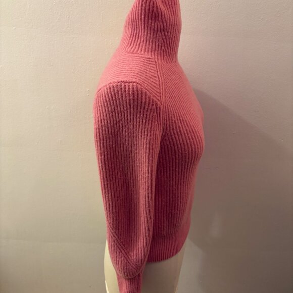 rag & bone Pierce cashmere funnel neck sweater in Pink - Picture 6 of 12